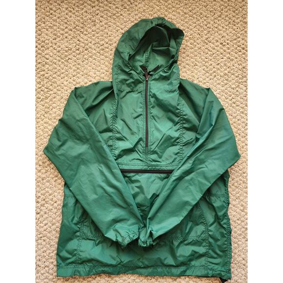 L.L. Bean Other - L.L. Bean Vintage Anorak Jackets Large Green Pullover Hiking
